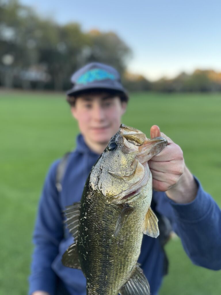 Golf course fishing